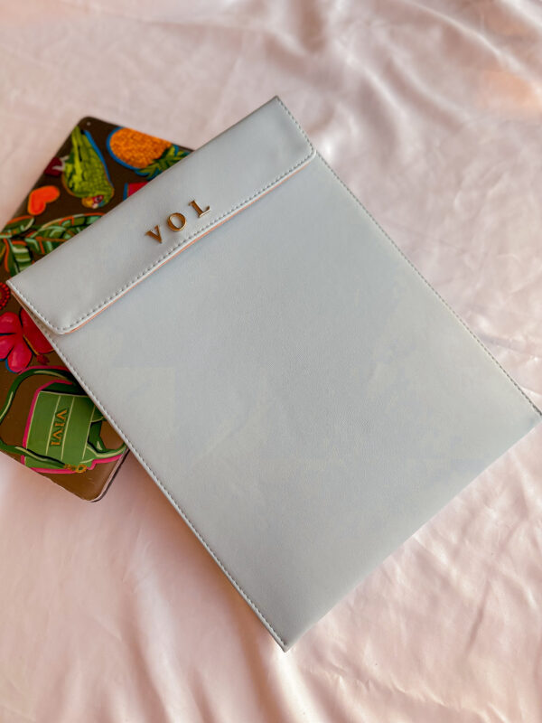 Funda iPad/Lap o Docu Azul cielo