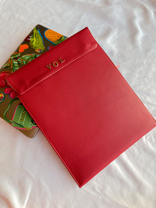 Funda iPad/Lap o Docu Rojo