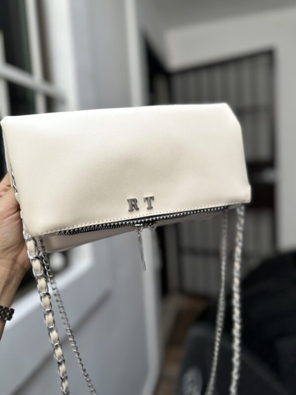 Zadupe blanca c/plateado